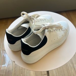 Alexander McQueen White Platform Sneakers